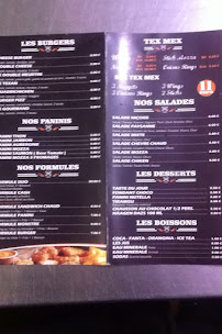 Pizz'Burger à Nice carte