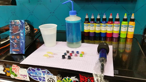 Explore lion cub tattoo ideas, creative tattoo ideas in Decatur, available at Low Key Studios Tattoo & Piercing