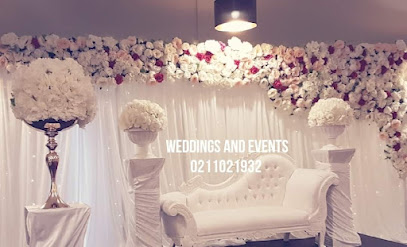 Weddings and Events Decorations & Hire