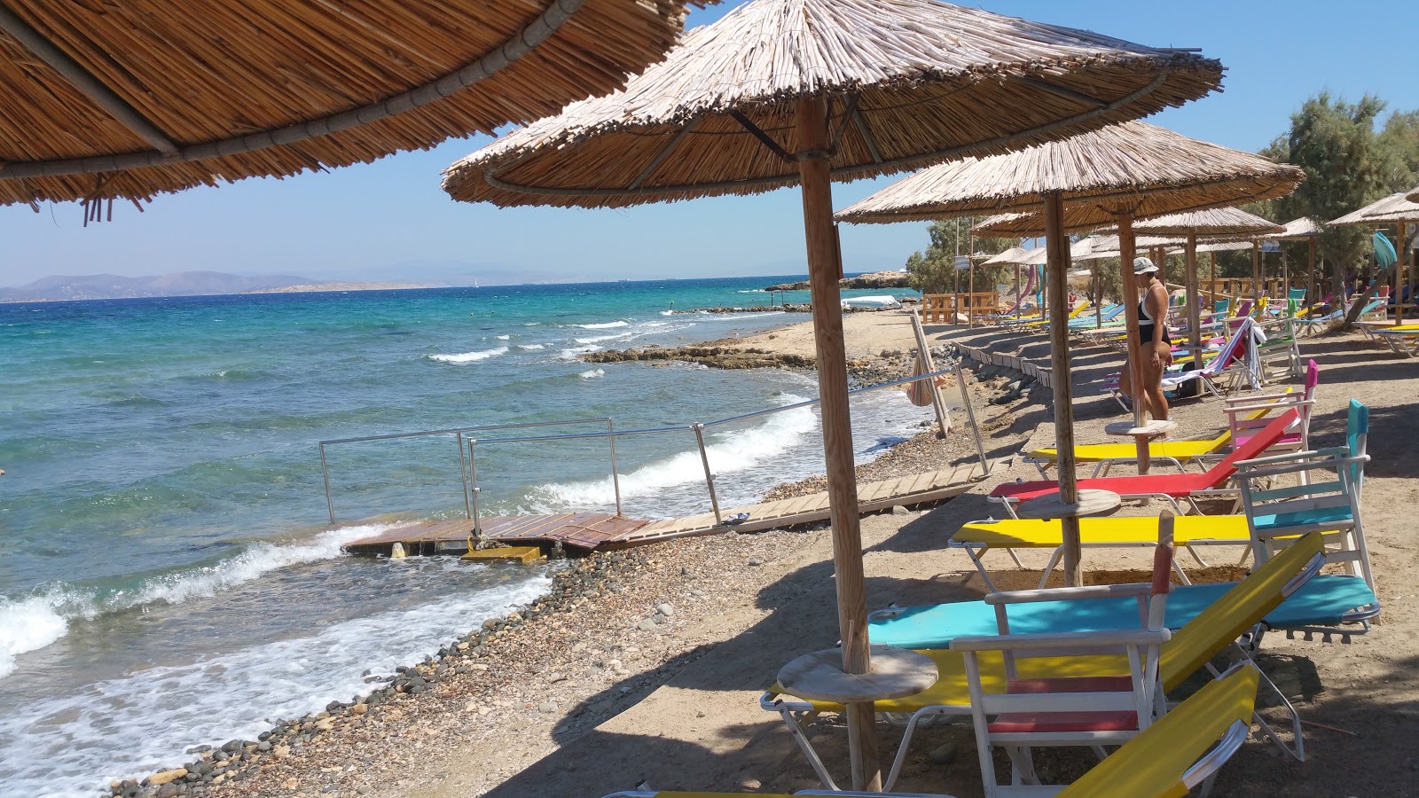 Kamares beach'in fotoğrafı düz ve uzun ile birlikte