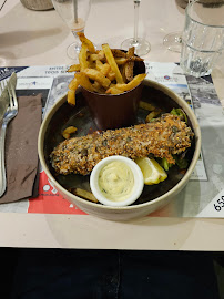 Fish and chips du Restaurant français L'Armoire à Délices à Cherbourg-en-Cotentin - n°5