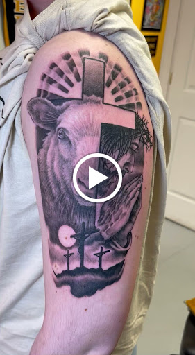 Explore r tattoo ideas, creative tattoo ideas in Marietta, available at Monkeys Uncle Tattoo