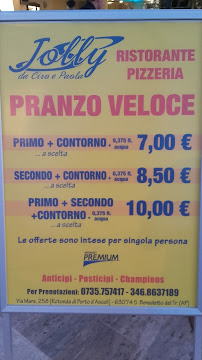 Bistrò del Mare Da Ciro à San Benedetto del Tronto menu