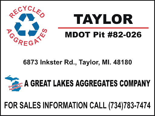 Great Lakes Aggregates, LLC - Recycled Aggregates Taylor Plant