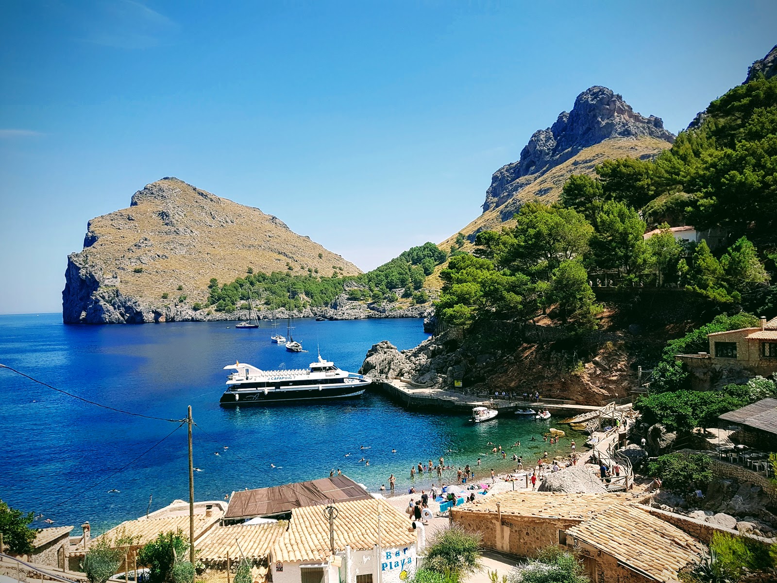 Photo de Port De Sa Calobra situé dans une zone naturelle