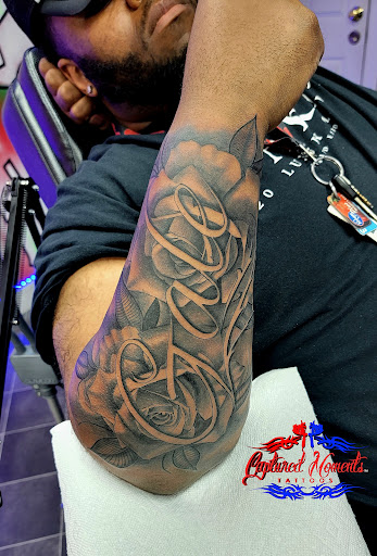 Explore color sleeve tattoo ideas, creative tattoo ideas in Richmond, available at Captured Moment Tattoos