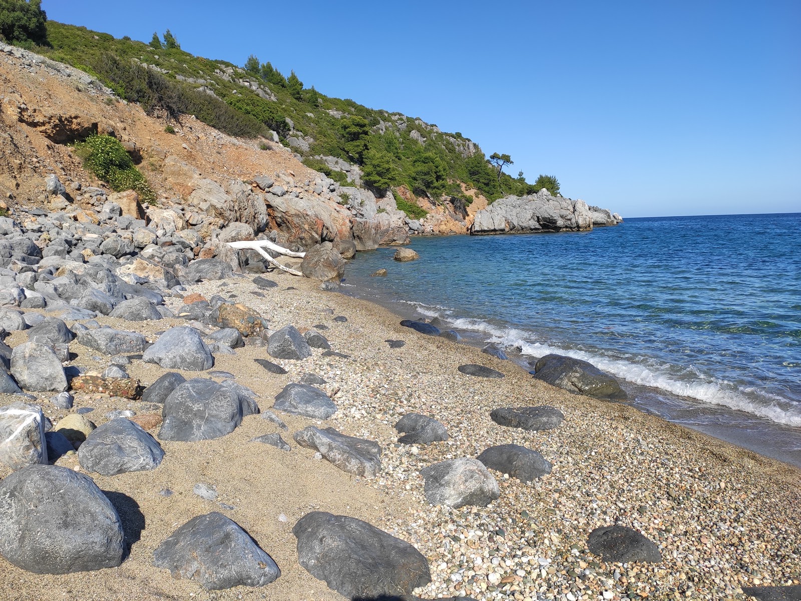 Photo de Pepples beach avec un rivage spacieux