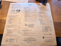 Zenith - Brunch & Cocktails Bar à Porto menu