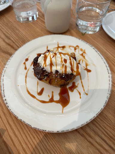 Bread pudding. Super yummy!