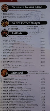 City Pizza à Luckenwalde menu