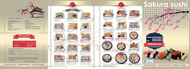Menu du Sakura Sushi à Langen