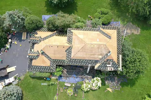 Roofing Contractor «New Edge Improvement Roofing Companies Chicago», reviews and photos, 7151 W Belmont Ave, Chicago, IL 60634, USA