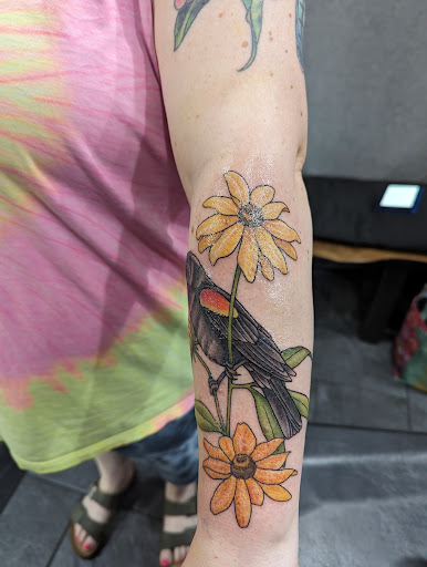 Explore tattoo name ideas on wrist, creative tattoo ideas in West Chester, available at Hive Tattoo Collective