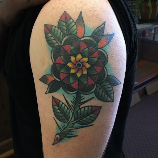 Explore cover up tattoo ideas black, creative tattoo ideas in Eureka Springs, available at Sailors Luck Tattoo