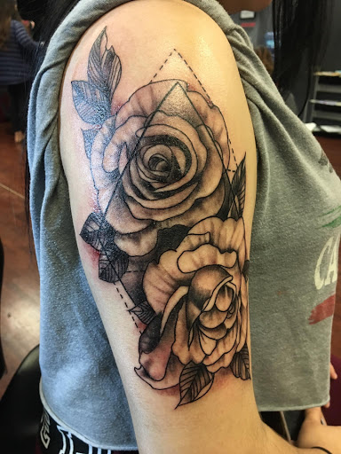 Explore viking ship tattoo ideas, creative tattoo ideas in San Antonio, available at Nite Owl Tattoo Studio