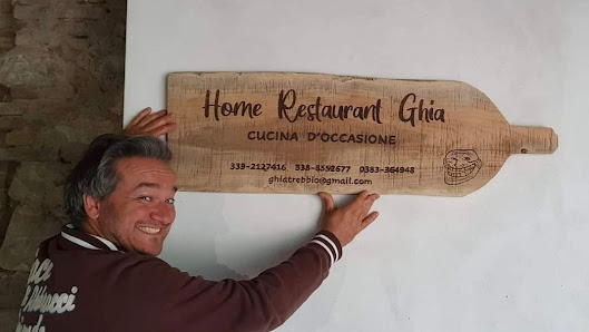 Home restaurant Ghia Via Sant'Antonino, 32, 27050 Trebbio PV, Italia