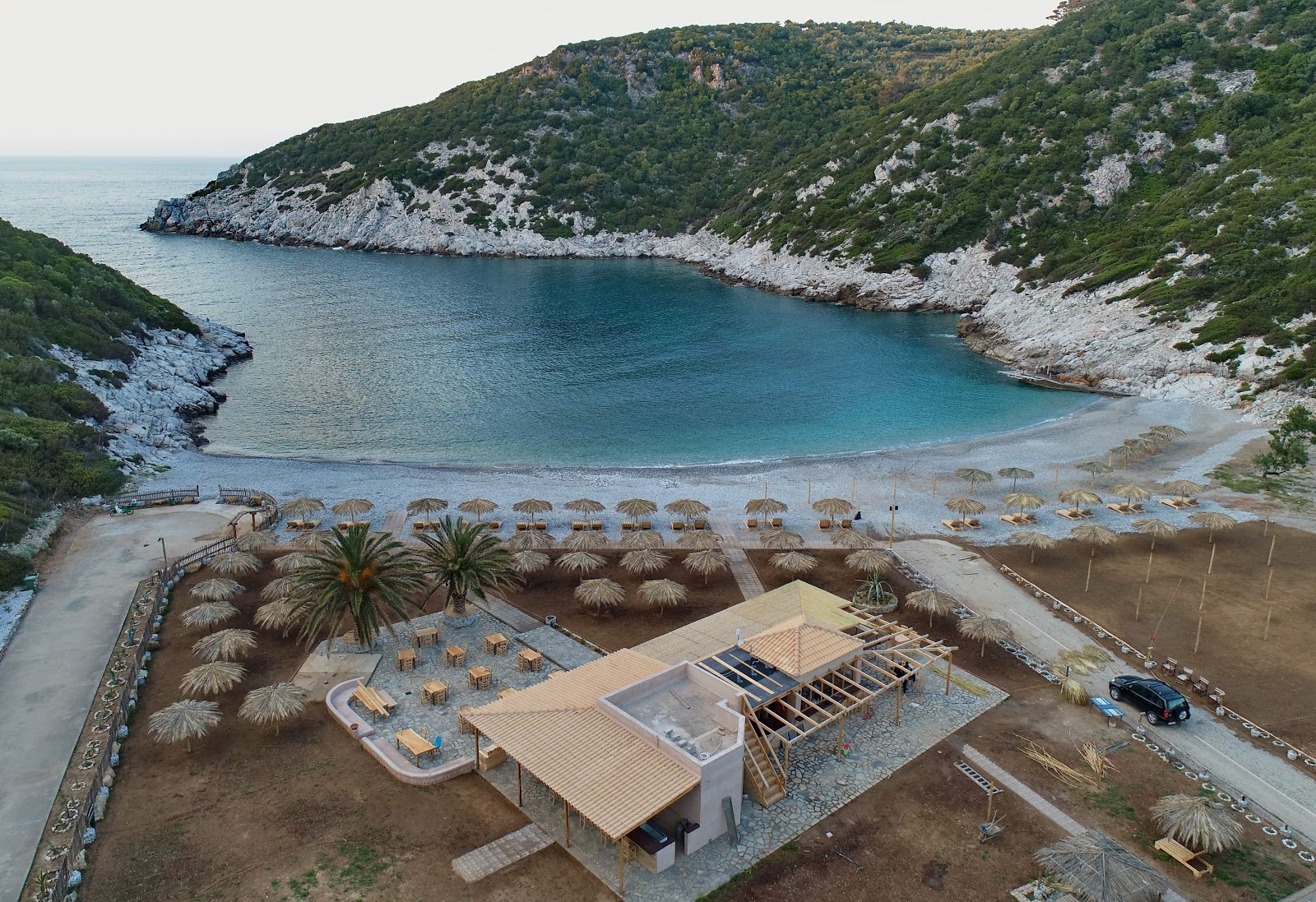 Photo of Glysteri beach with very clean level of cleanliness
