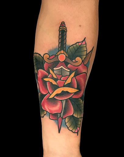 Explore half sleeve tattoo ideas female, creative tattoo ideas in Annapolis, available at Lucky Bird Tattoo