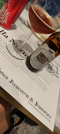 Menu / carte de Antica Focacceria San Francesco à Fiumicino