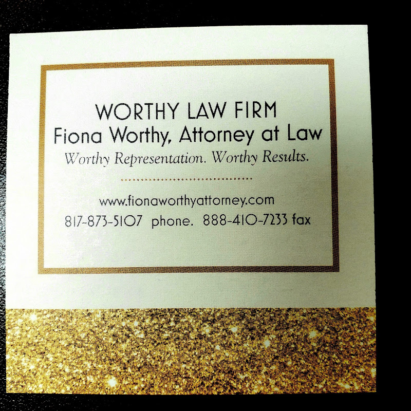 FIONA WORTHY ATTORNEY AT LAW