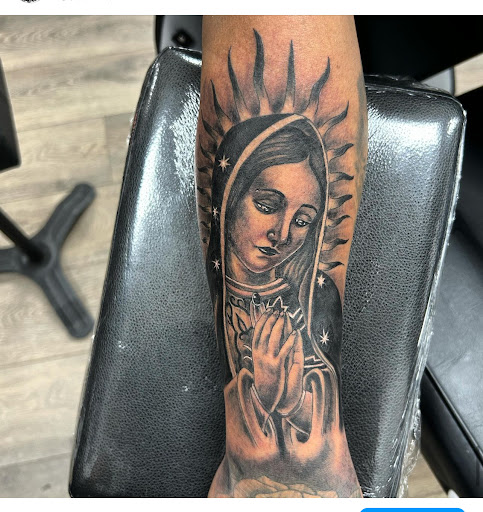 Explore baseball tattoo ideas for men, creative tattoo ideas in Plano, available at Karma Ink Tattoos Piercing, Clothing & Jewelry