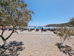 Foto di Paralia Kampos con una costa spaziosa