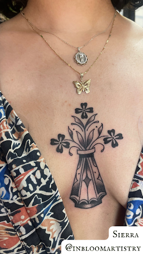 Explore cat tattoo ideas, creative tattoo ideas in Mcallen, available at Wild Willow Tattoo Studio