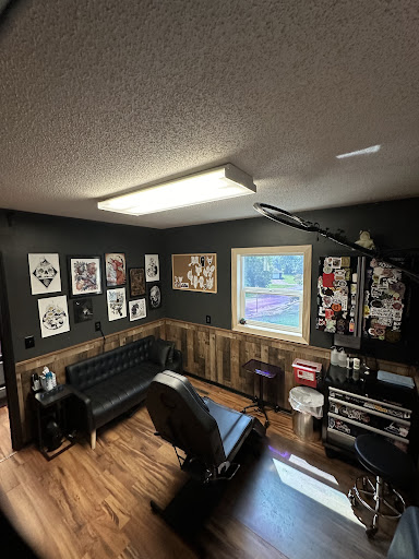 Explore push tattoo ideas, creative tattoo ideas in Elk River, available at Subjective Art Tattoo, LLC