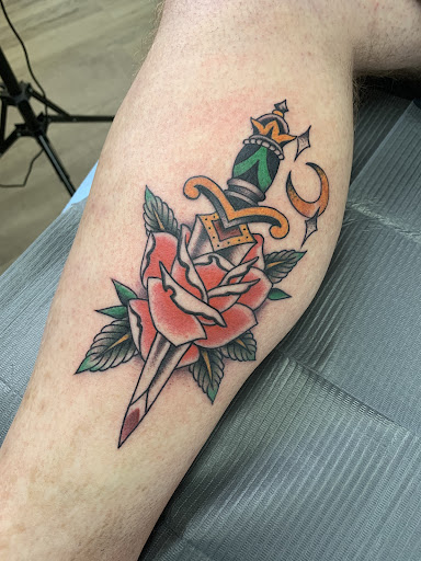 Explore tattoo ideas with crosses, creative tattoo ideas in Bloomington, available at Artkore Tattoo