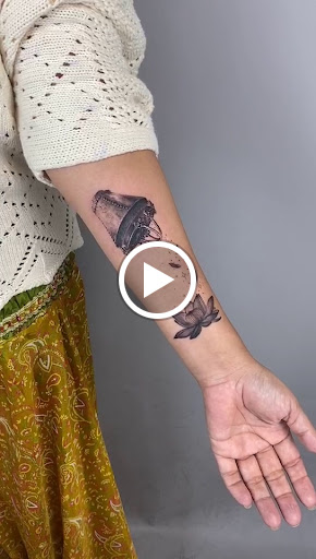 Explore thorn tattoo ideas, creative tattoo ideas in Alhambra, available at DO.ART INK