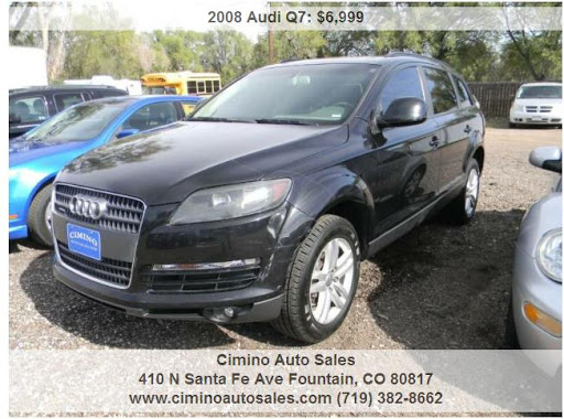 Used Car Dealer «Cimino Auto Sales», reviews and photos, 410 N Santa Fe Ave, Fountain, CO 80817, USA