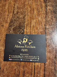 Les plus récentes photos du Restaurant de spécialités d'Afrique de l'Ouest African Kitchen à Paris - n°5