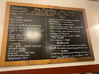 Restaurant français Chez Delphine à Paris (le menu)