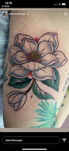 Explore chemistry tattoo ideas, creative tattoo ideas in New Orleans, available at TOUGH LOVE TATTOOS