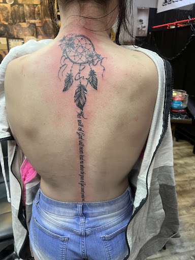 Explore sleeve tattoo ideas for females, creative tattoo ideas in Linn Creek, available at Hillard Skillard Tattoos, LLC.