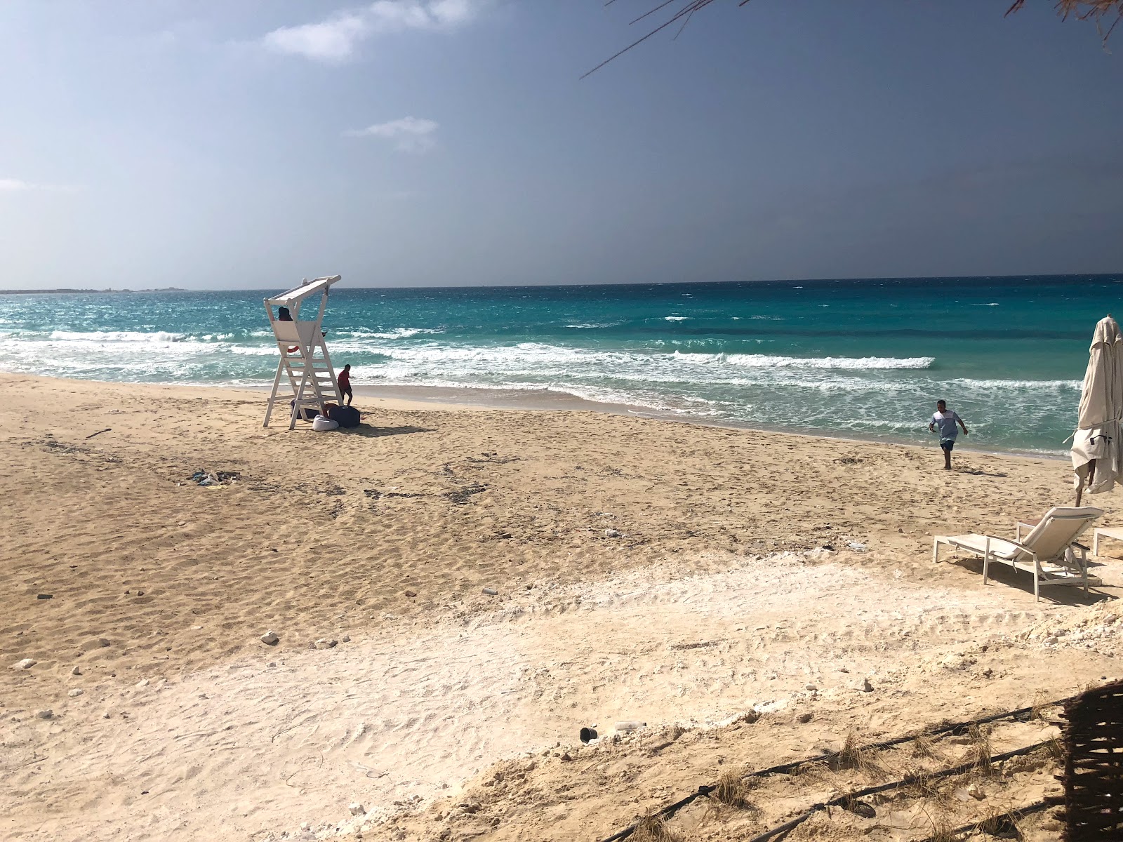 Foto van North Marassi Beach met hoog niveau van netheid