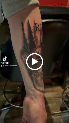 Explore tattoo with daughters name ideas, creative tattoo ideas in Lander, available at Blackblood Tattoo and Piercing