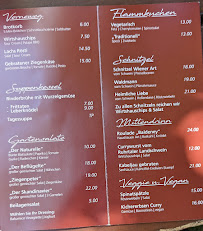 Restaurant Wirtshaus zur Heimlichen Liebe à Essen - menu / carte