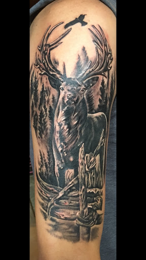 Explore japanese tattoo ideas, creative tattoo ideas in Warner Robins, available at Untold Pain Tattoo Studio