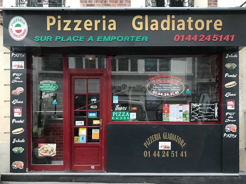Pizzeria del Gladiatore Subito 75013 Paris