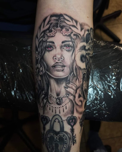 Explore big toe tattoos ideas, creative tattoo ideas in Onalaska, available at Rock Bottom Tattoo Studio