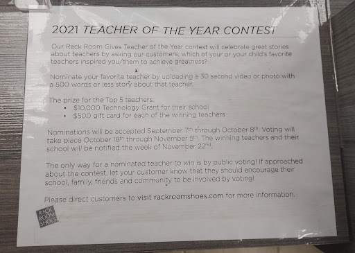 Shoe Store «Rack Room Shoes», reviews and photos, 1819 Matthews Township Pkwy, Matthews, NC 28105, USA