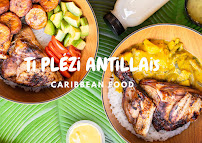 Plats et boissons du Restaurant caribéen Ti Plézi Antillais à Courbevoie - n°1