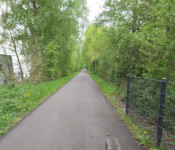 Rheinischer Esel Radweg auf alter Bahntrasse photo