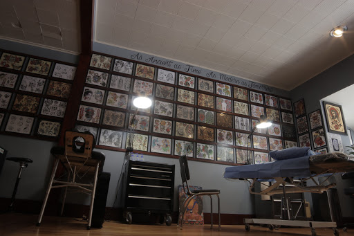 Explore tattoo ideas for death, creative tattoo ideas in Laramie, available at Vintage Electric Tattoo