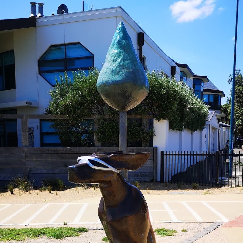 Summertime Dog Sculpture