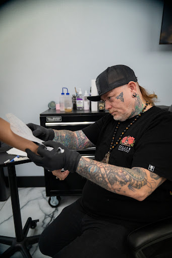 Explore matching mother daughter tattoos ideas, creative tattoo ideas in Rowlett, available at Sinners Tattoo Studio and Supply