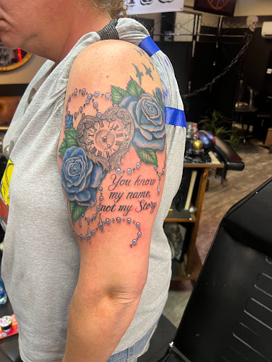 Explore tattoo ideas on lower stomach, creative tattoo ideas in Linn Creek, available at Hillard Skillard Tattoos, LLC.