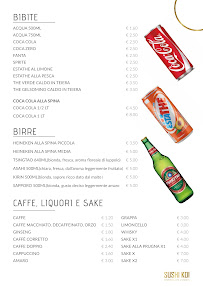 Restaurant asiatique Sushi koi à Civitanova Marche (le menu)