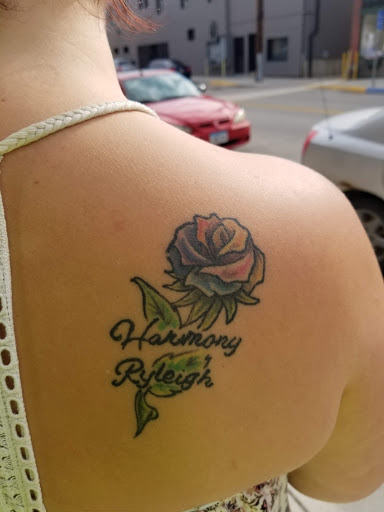 Explore god first tattoo ideas, creative tattoo ideas in Iowa Falls, available at BiPolar Studios